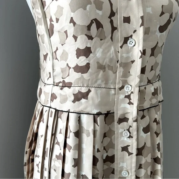 Marc Jacob Silk Pleated Backless Dress - Picture 4 of 16